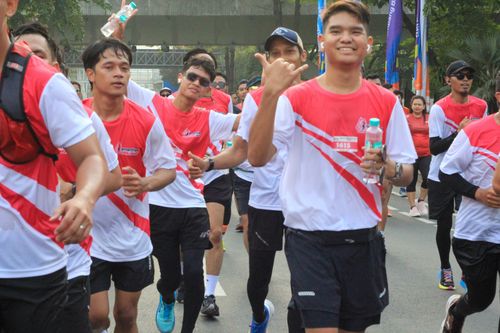 Race photo from Smartfren Run 2024 Vibes