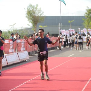 Race photo from KEDIRI HALF MARATHON 2026
