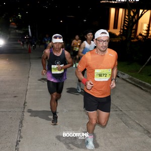 Race photo from BOGORUN 2026