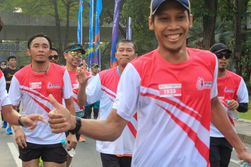 Race photo from Smartfren Run 2024 Vibes