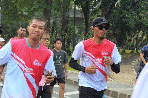 Race photo from Smartfren Run 2024 Vibes