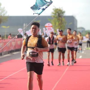 Race photo from KEDIRI HALF MARATHON 2026