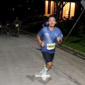 Race photo from BOGORUN 2026