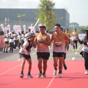 Race photo from KEDIRI HALF MARATHON 2026