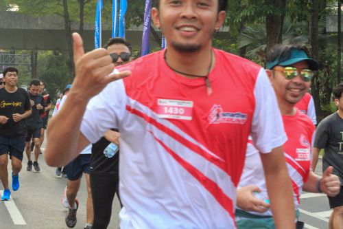 Race photo from Smartfren Run 2024 Vibes
