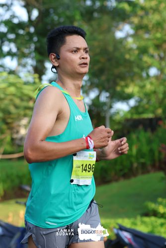 Race photo from Taman Budaya x BOGORUN 2025