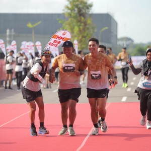 Race photo from KEDIRI HALF MARATHON 2026