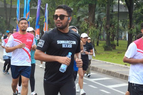 Race photo from Smartfren Run 2024 Vibes