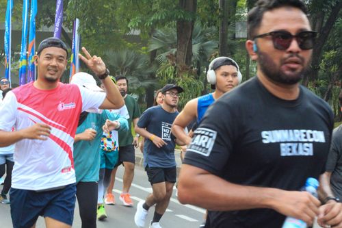 Race photo from Smartfren Run 2024 Vibes