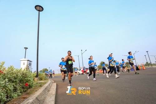 Race photo from ISOPlus Run 2024 Jakarta