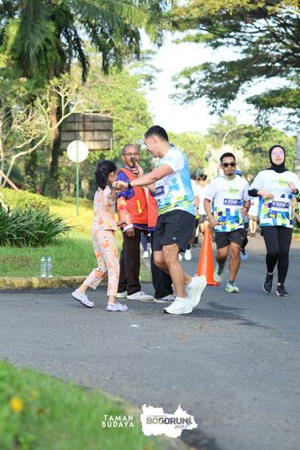 Race photo from Taman Budaya x BOGORUN 2025