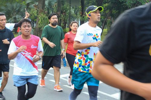 Race photo from Smartfren Run 2024 Vibes