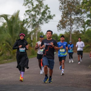 Race photo from Belitung Multisport Festival