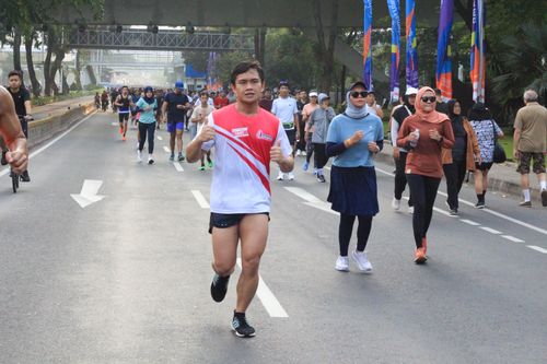 Race photo from Smartfren Run 2024 Vibes