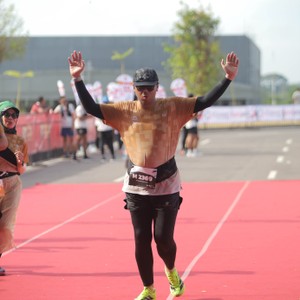 Race photo from KEDIRI HALF MARATHON 2026