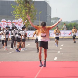 Race photo from KEDIRI HALF MARATHON 2026