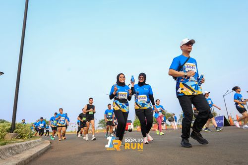 Race photo from ISOPlus Run 2024 Jakarta