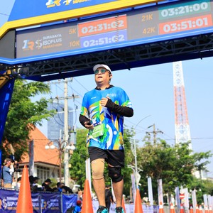Race photo from SURABAYA ISOPLUS MARATHON 2026