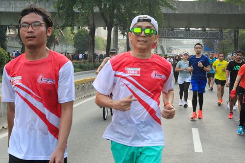 Race photo from Smartfren Run 2024 Vibes