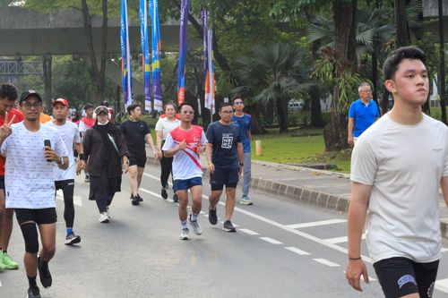 Race photo from Smartfren Run 2024 Vibes