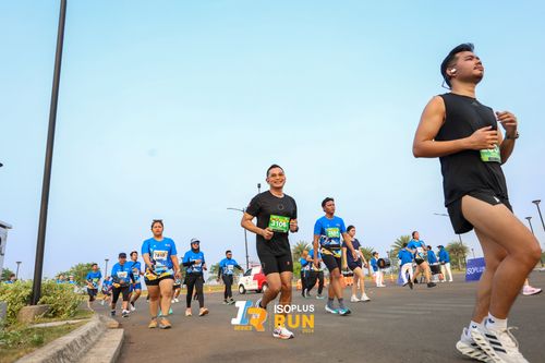 Race photo from ISOPlus Run 2024 Jakarta