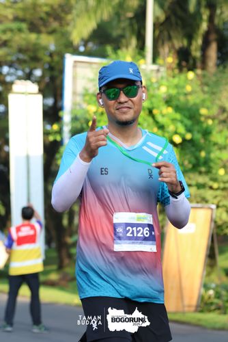 Race photo from Taman Budaya x BOGORUN 2025