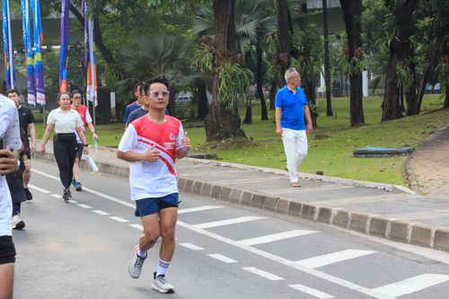 Race photo from Smartfren Run 2024 Vibes