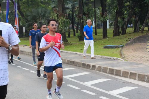 Race photo from Smartfren Run 2024 Vibes
