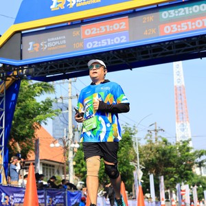 Race photo from SURABAYA ISOPLUS MARATHON 2026