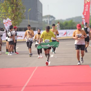 Race photo from KEDIRI HALF MARATHON 2026