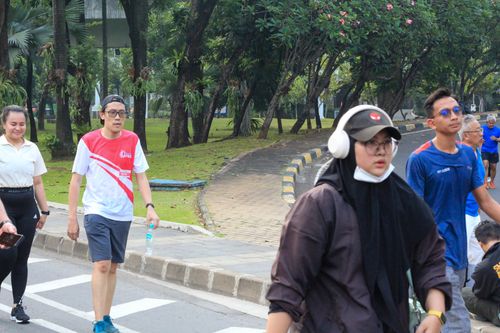 Race photo from Smartfren Run 2024 Vibes