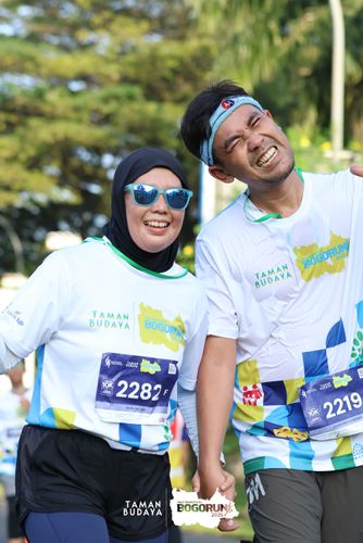 Race photo from Taman Budaya x BOGORUN 2025