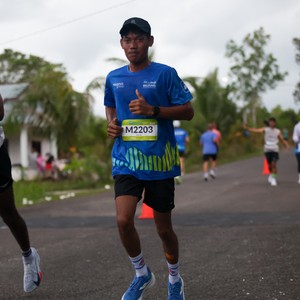 Race photo from Belitung Multisport Festival