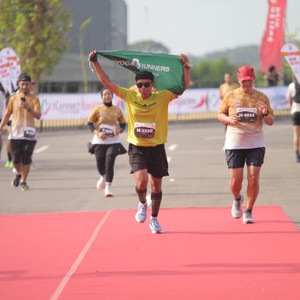 Race photo from KEDIRI HALF MARATHON 2026
