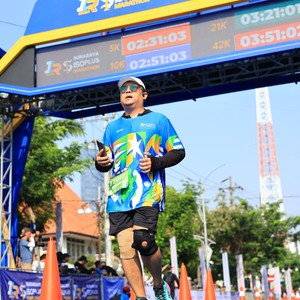 Race photo from SURABAYA ISOPLUS MARATHON 2026