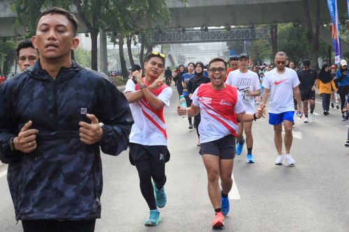 Race photo from Smartfren Run 2024 Vibes