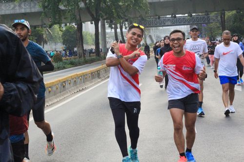 Race photo from Smartfren Run 2024 Vibes
