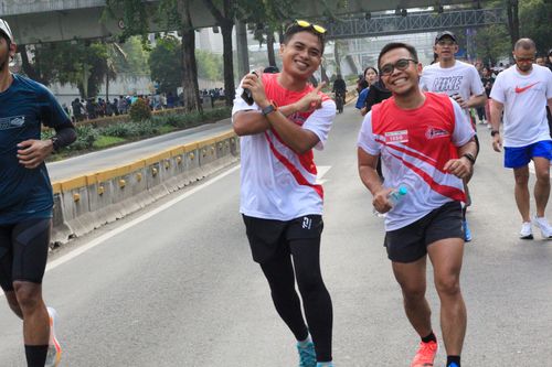 Race photo from Smartfren Run 2024 Vibes