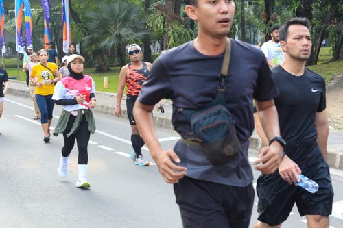 Race photo from Smartfren Run 2024 Vibes