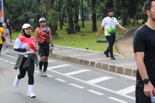 Race photo from Smartfren Run 2024 Vibes