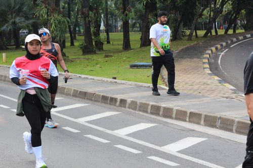 Race photo from Smartfren Run 2024 Vibes
