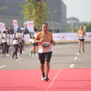 Race photo from KEDIRI HALF MARATHON 2026