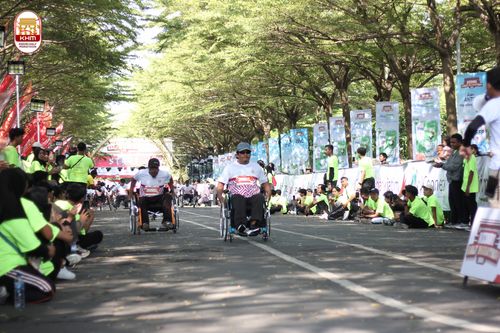 Race photo from Kediri Half Marathon 2024