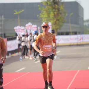 Race photo from KEDIRI HALF MARATHON 2026