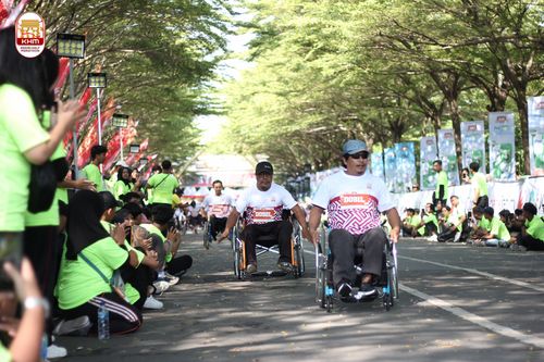 Race photo from Kediri Half Marathon 2024