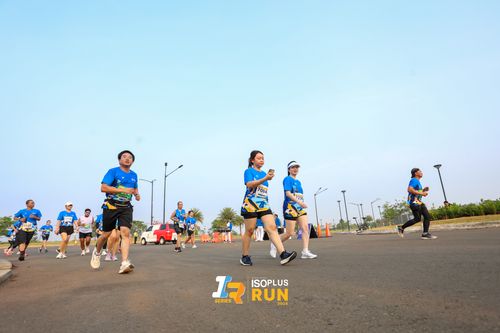 Race photo from ISOPlus Run 2024 Jakarta