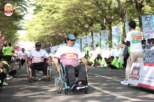 Race photo from Kediri Half Marathon 2024