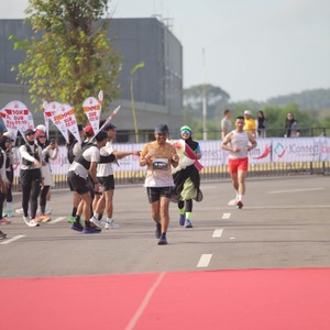 Race photo from KEDIRI HALF MARATHON 2026