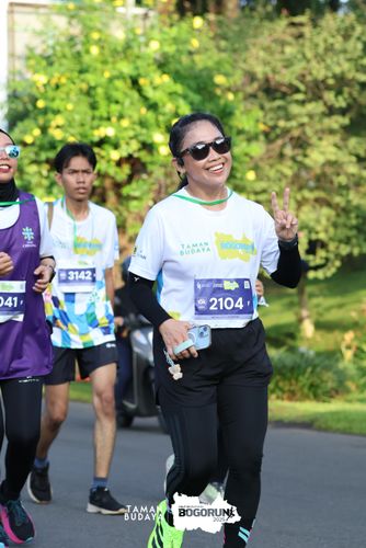 Race photo from Taman Budaya x BOGORUN 2025