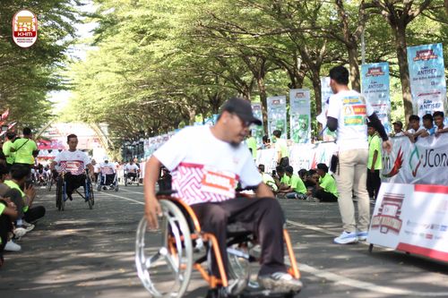 Race photo from Kediri Half Marathon 2024